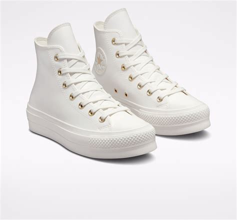 Chuck Taylor All Star Lift Platform Mono White .